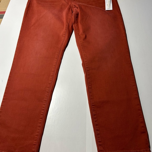 Soft surrounding the ultimate pull on stretch leg relax fit denim pants size L - Picture 4 of 13